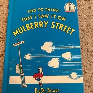 And to think that I saw it on mulberry street dr.suessbook club edition #6789
